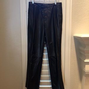 Banana Republic leather pants